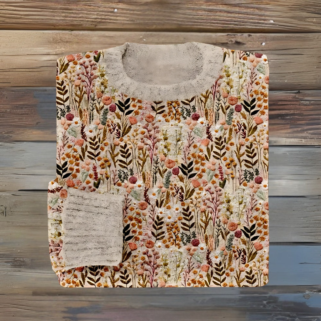 Nova | Comfortable Floral Jumper