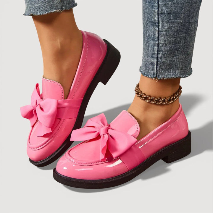 Maeryl Bow Detail Loafers — alternate view