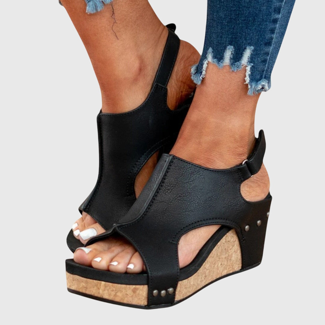 Adela Orthopedic Sandals — lifestyle shot
