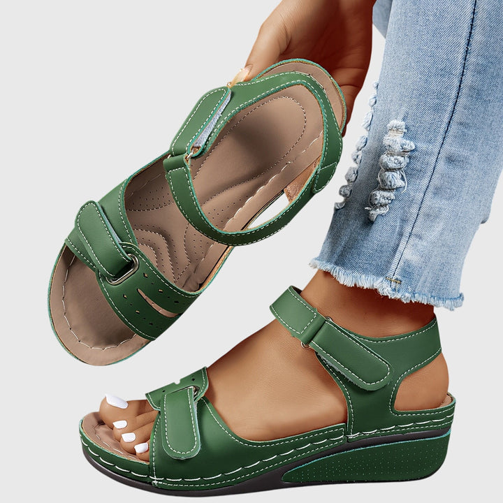 Crystal Orthopedic Sandals — side view