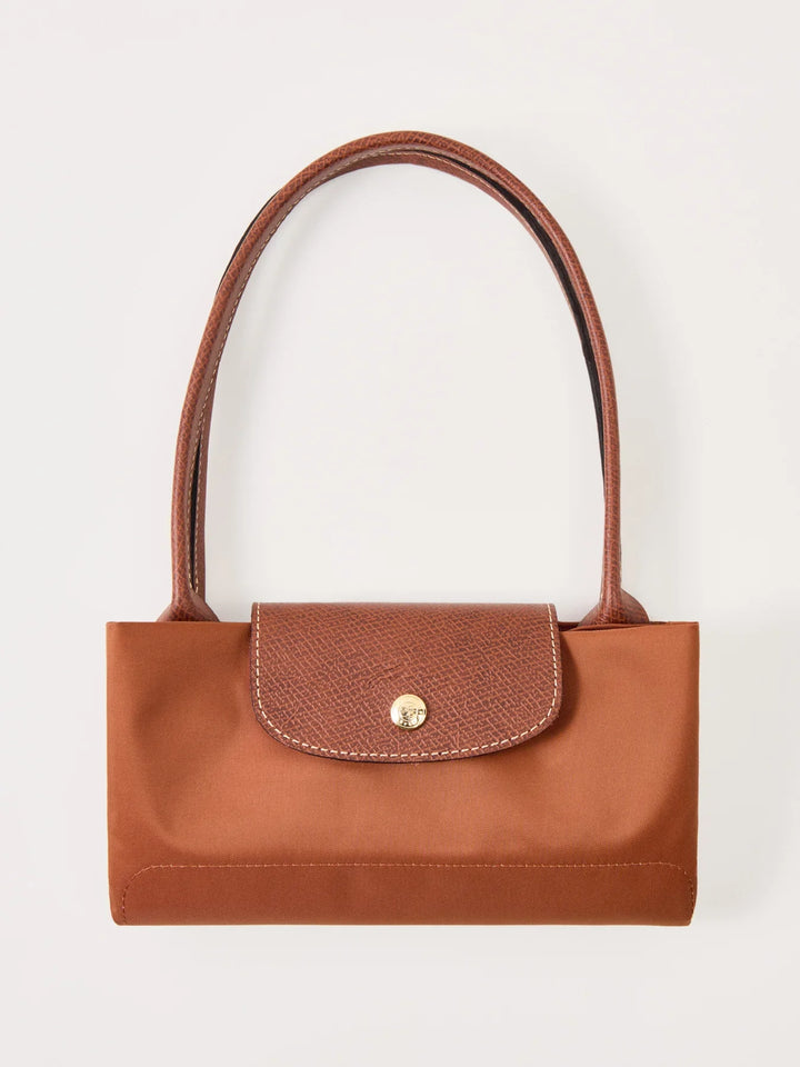 Longchamp Le Pliage medium  Tote Brick — detail view