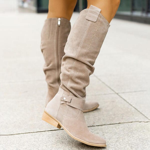 Laura - Patterned Orthopedic Boots