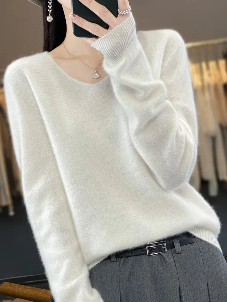 Amelia Soft Comfy Sweater — styled view