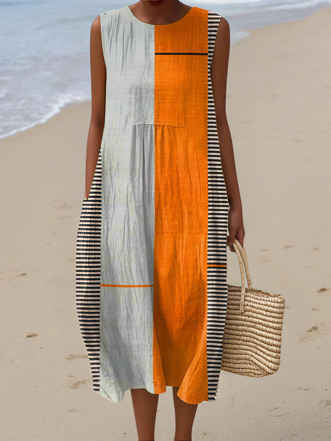 Amelia Lightweight Summer Dress — front view