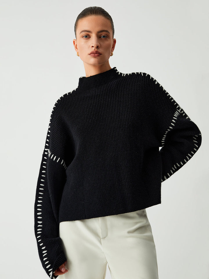 Sophia Comfortable Sweater — front view
