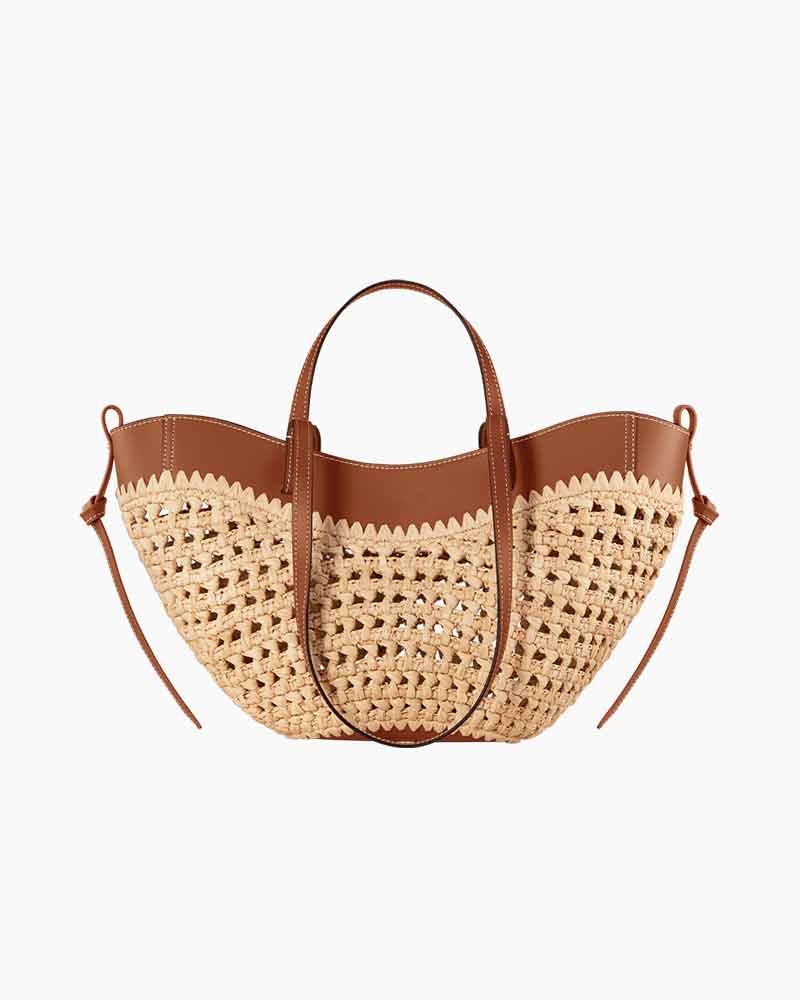Sunny Getaway Mini Woven Raffia Shoulder Bag