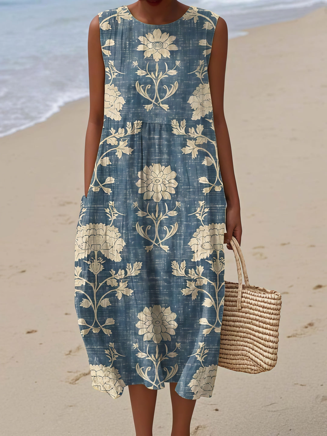 Bella Lightweight Summer Dress — front view