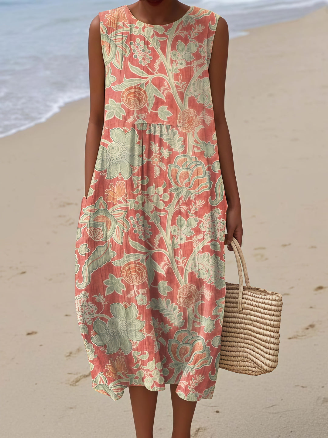 Beth Lightweight Summer Dress — front view