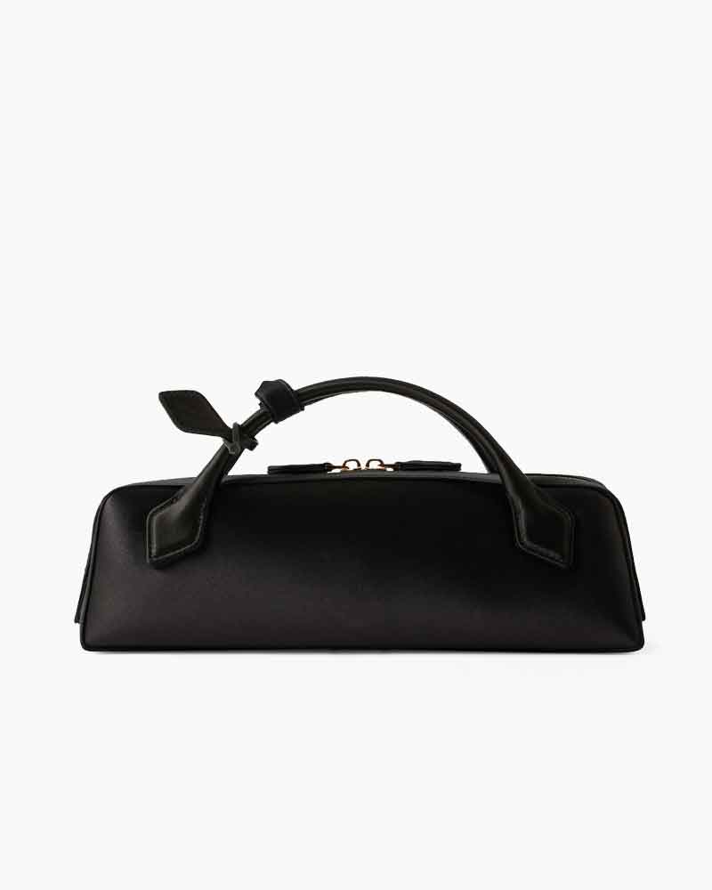 Evening Ready Satin Mini Top Handle Clutch