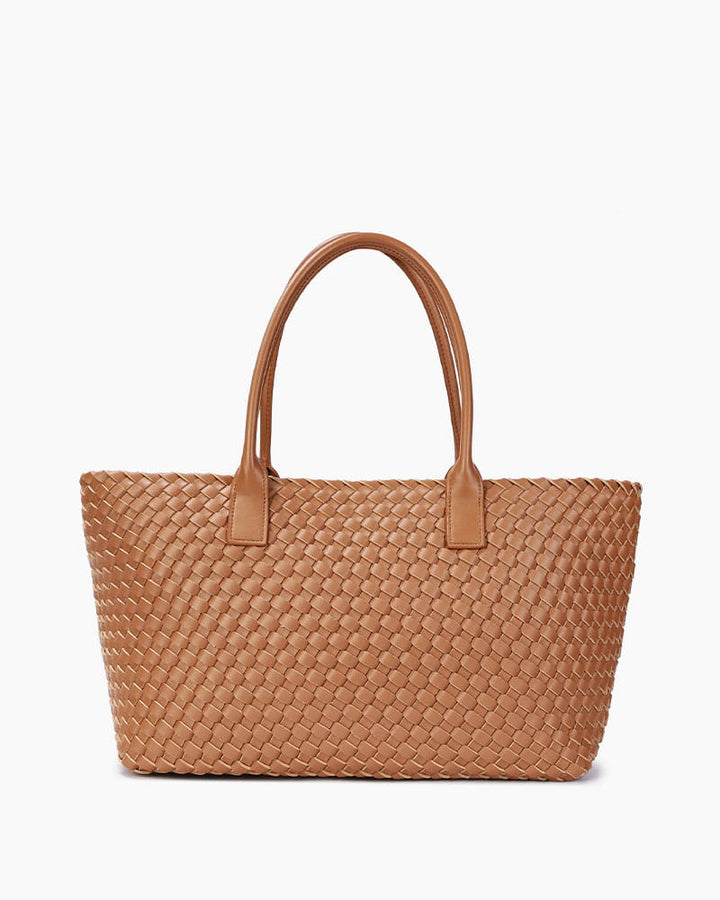 Chic Everyday City Handwoven Leather Tote