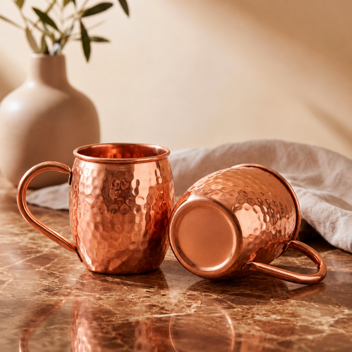 Hammered Copper mule mug - 16 oz
