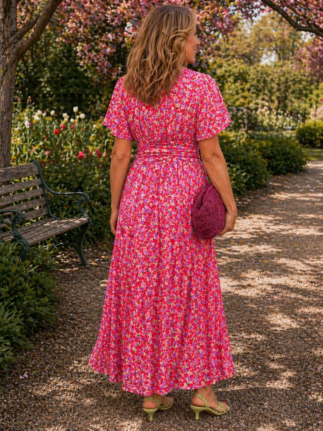 Laelia Floral Dress — lifestyle shot