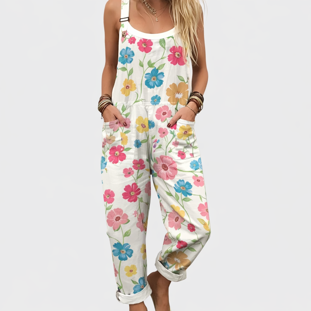 Relaxed Dungaree Jumpsuit — lifestyle shot