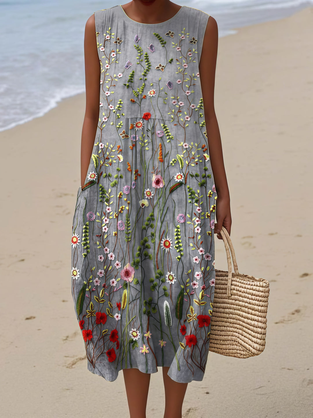Clarissa Lightweight Summer Dress — front view