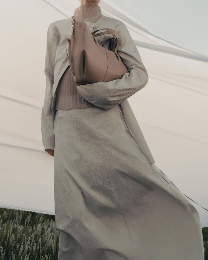 Cyme Mini Textured Leather Bag