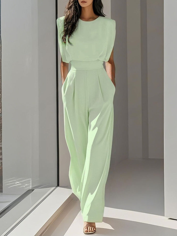 Paquita Elegant Jumpsuit — close-up view