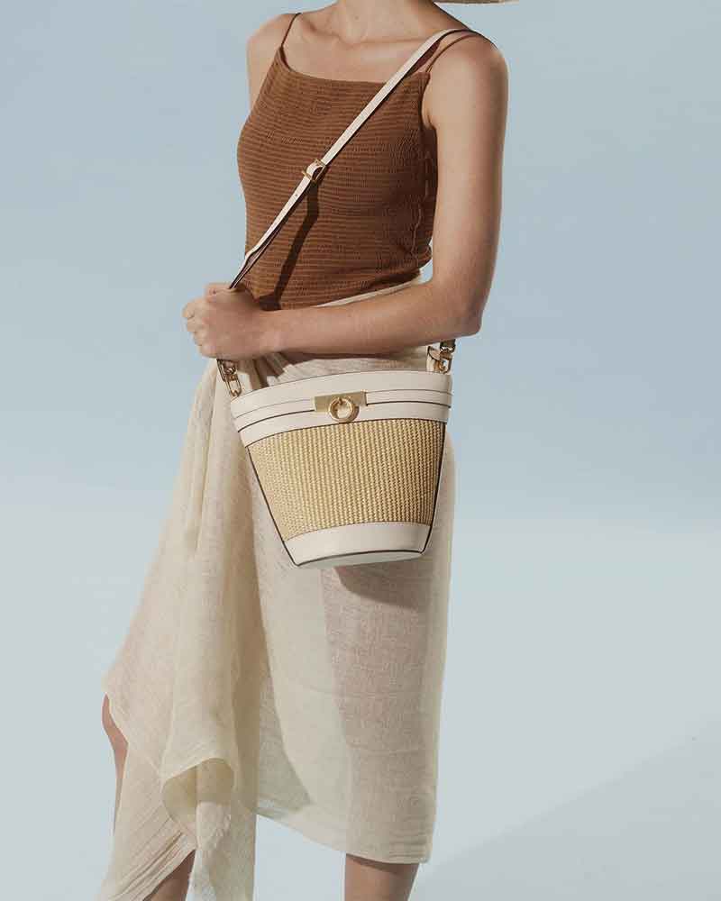 (Pre-sale) Chic Urban Day-To-Night Bucket Shoulder Handbag