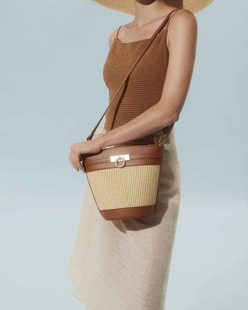 (Pre-sale) Chic Urban Day-To-Night Bucket Shoulder Handbag