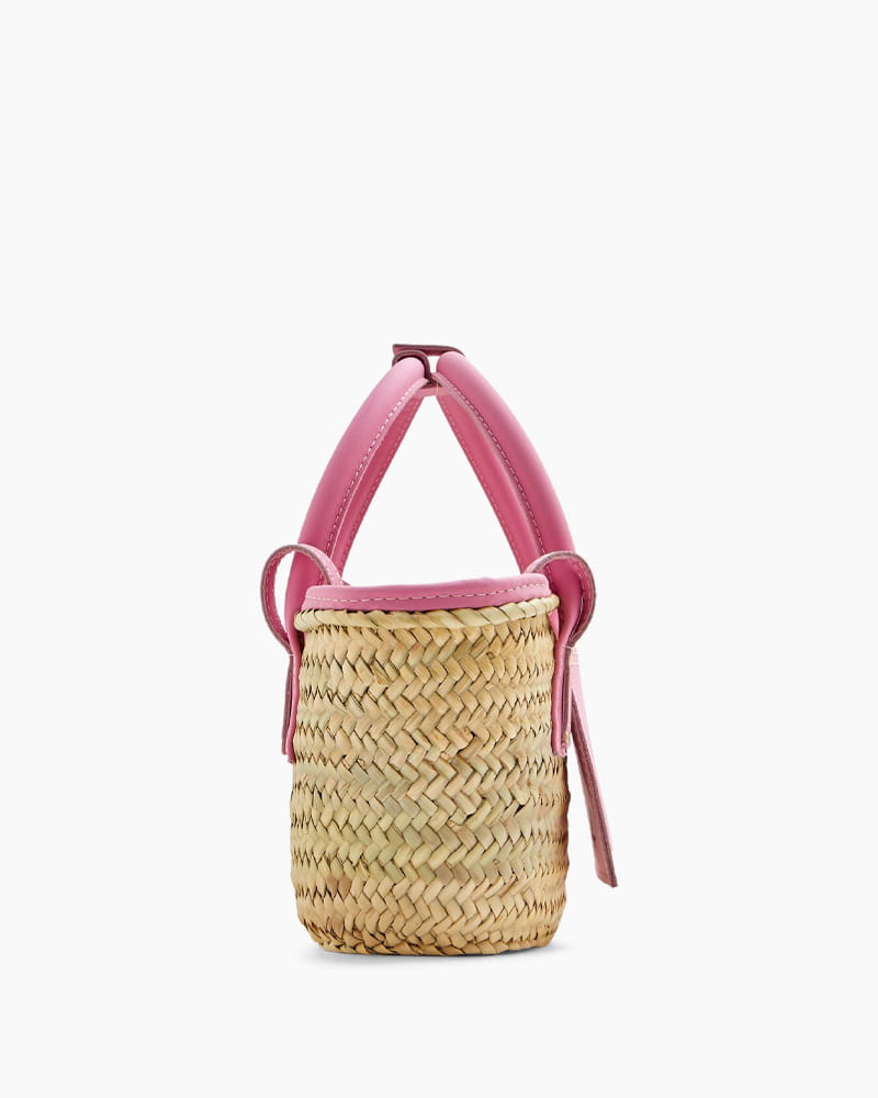 Chic Summer Picnic Woven Top Handle Bag