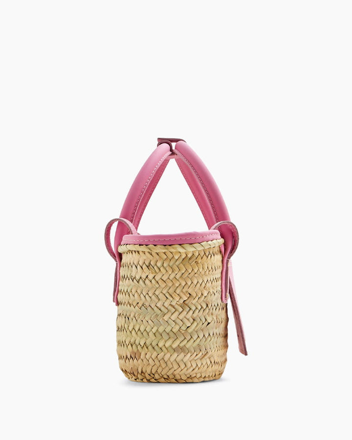Chic Summer Picnic Woven Top Handle Bag