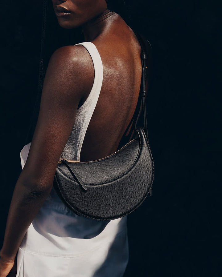 Everyday City Textured Leather Shoulder Bag