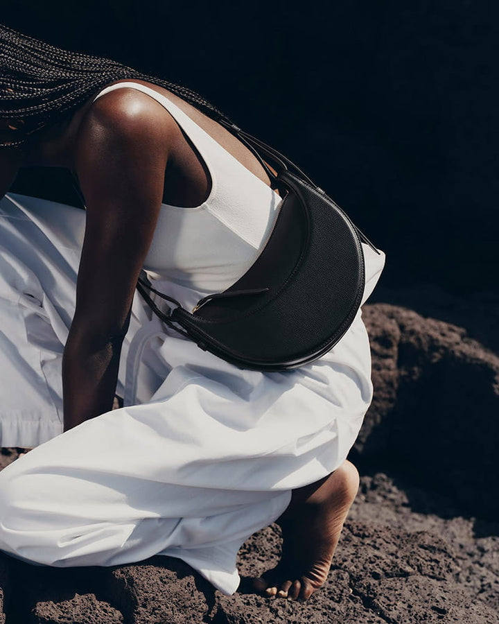 Everyday City Textured Leather Shoulder Bag