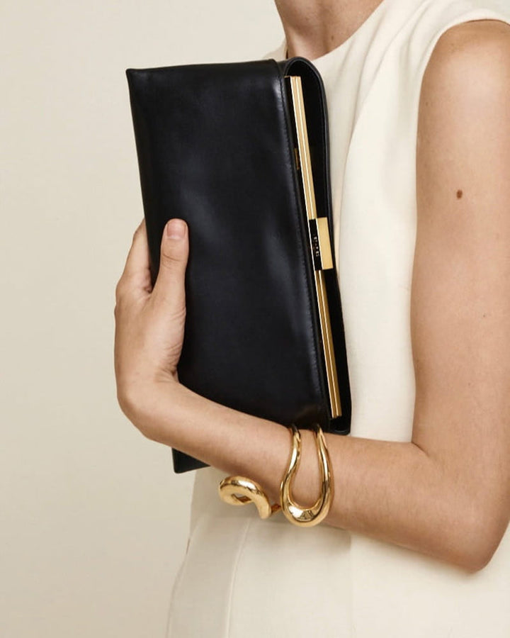 Chic Evening Chocolate Eclair Shoulder Bag