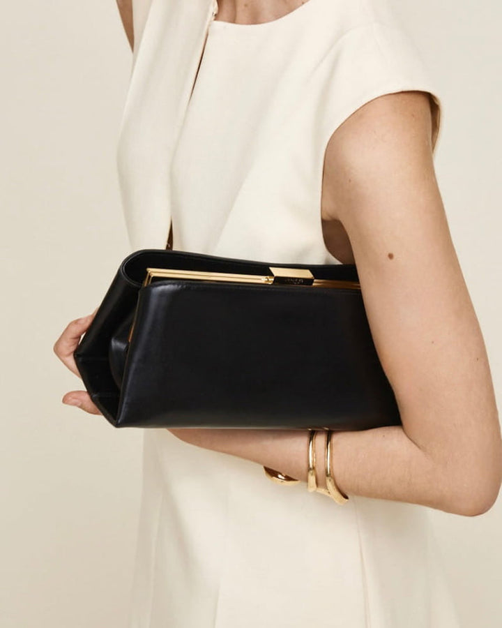 Chic Evening Chocolate Eclair Shoulder Bag