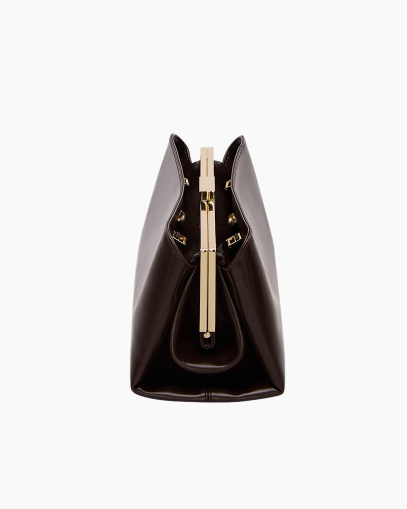 Chic Evening Chocolate Eclair Shoulder Bag