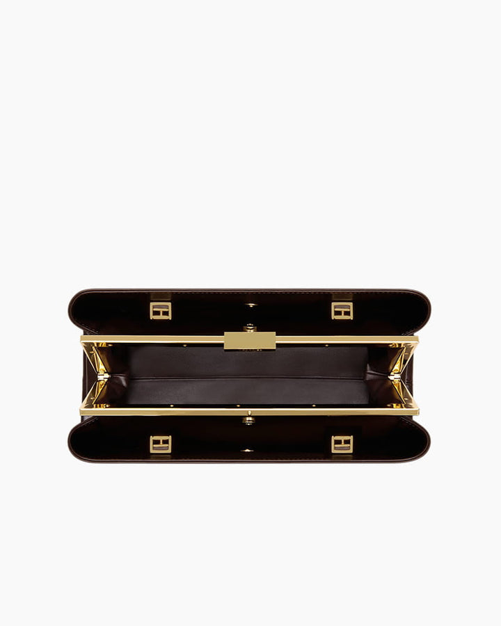 Chic Evening Chocolate Eclair Shoulder Bag