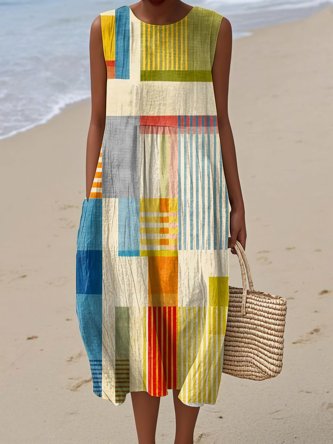 Eve Lightweight Summer Dress — front view