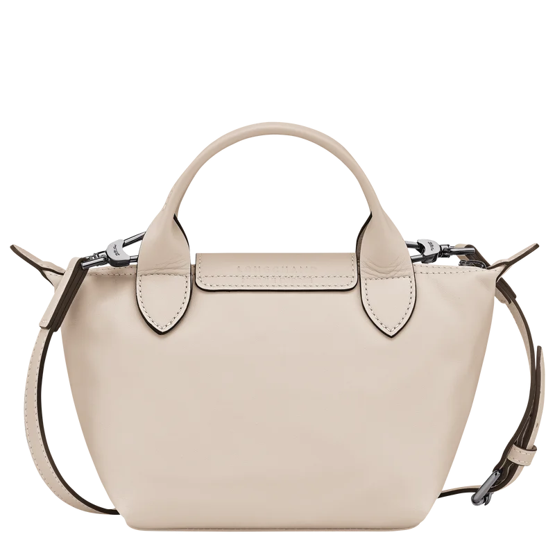 Longchamp Le Pliage Xtra XS Leather Top Handle Bag  Paper Back View