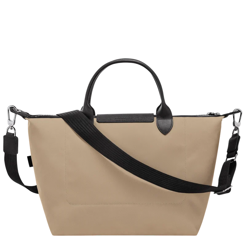 Longchamp Le Pliage Energy L Bag Clay Beige — side view