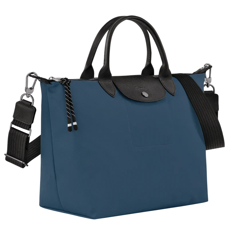 Longchamp Le Pliage Energy L Bag Ink Blue — front view