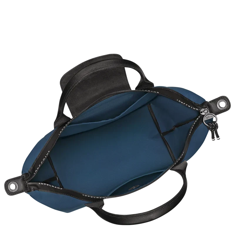 Longchamp Le Pliage Energy L Bag Ink Blue — back view