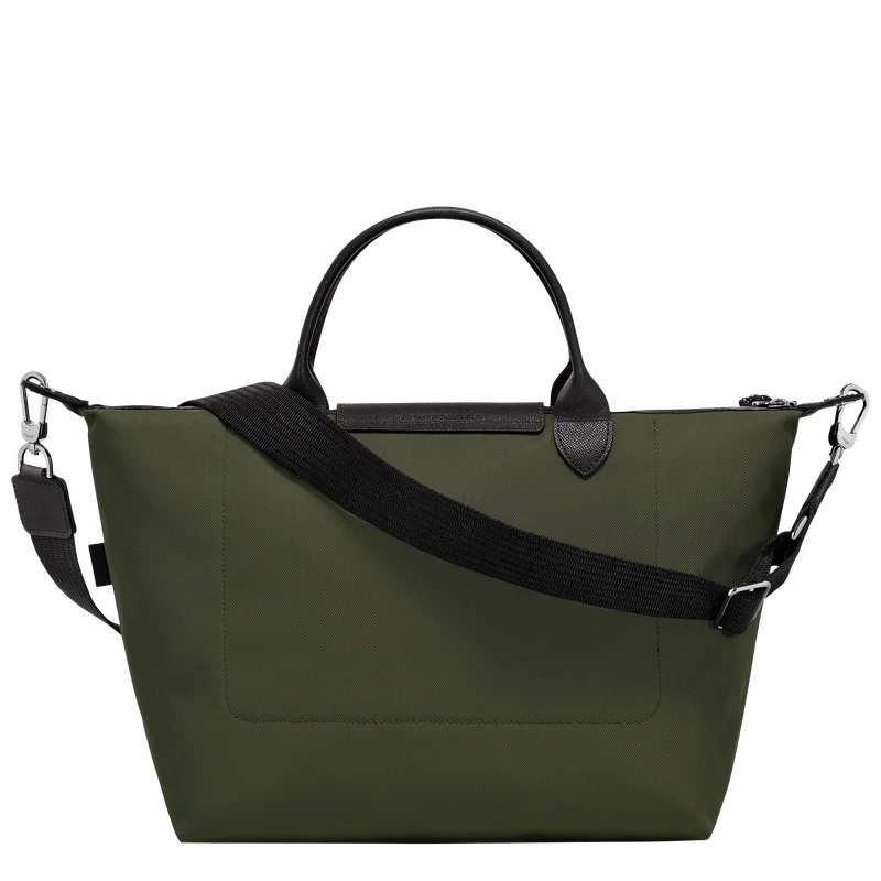 Longchamp Le Pliage Energy L Bag Khaki — side view