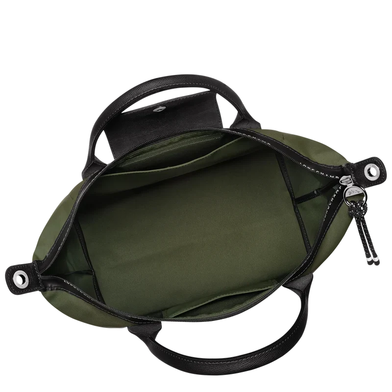 Longchamp Le Pliage Energy L Bag Khaki — back view