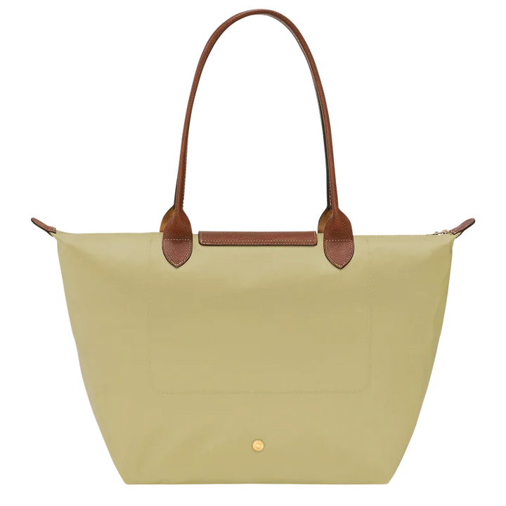 Longchamp Le Pliage Large Tote Bag Pistache Pistachio Green Back View