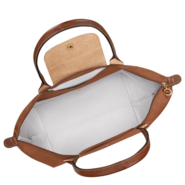 Longchamp Le Pliage Large Tote Bag Fawn Camel Interior Detail
