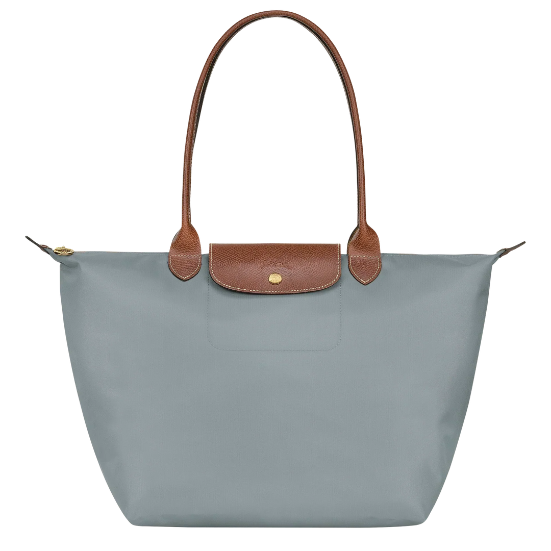Longchamp Le Pliage Large tote bag Steel front view