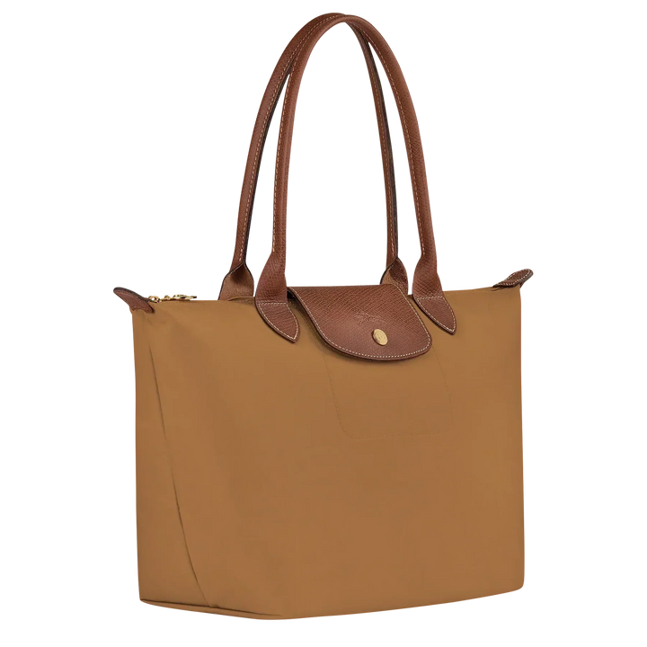 Longchamp Le Pliage Large Tote Fawn Camel front view