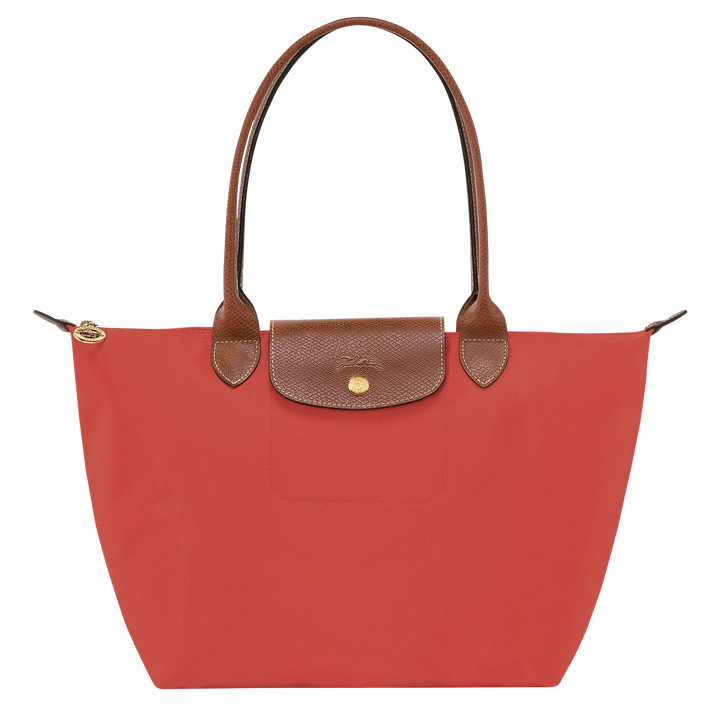 Longchamp Le Pliage Medium Tote Bag - Tomato