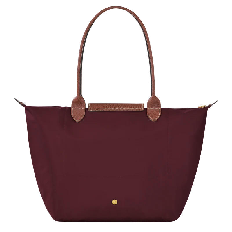 Longchamp Le Pliage Large Tote Bag Burgundy Nylon Tote Bag