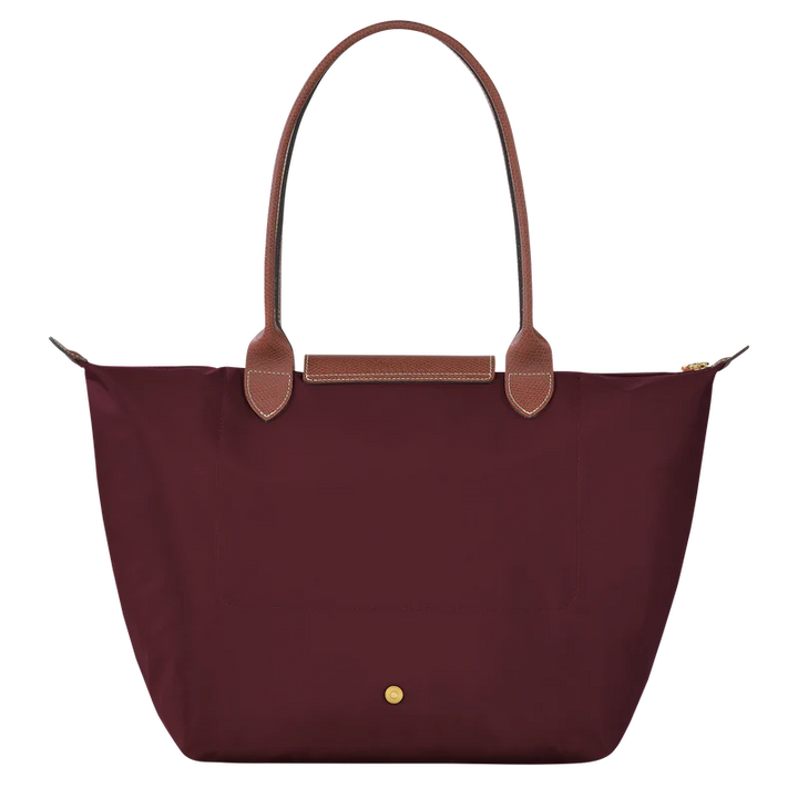 Longchamp Le Pliage Large Tote Bag Burgundy Nylon Tote Bag