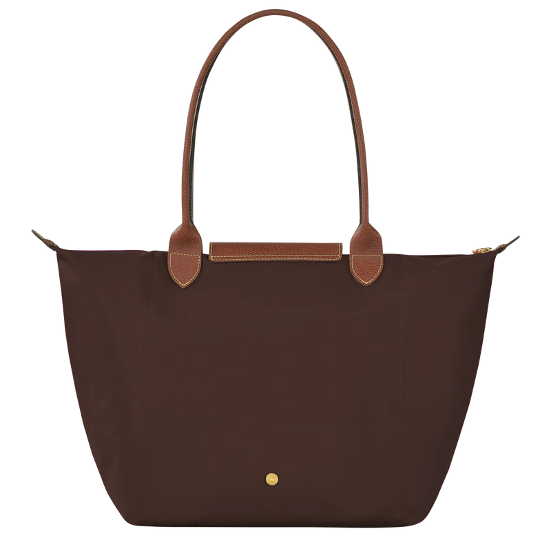 Longchamp Le Pliage Large Tote Bag Ebony Dark Brown Shoulder Bag