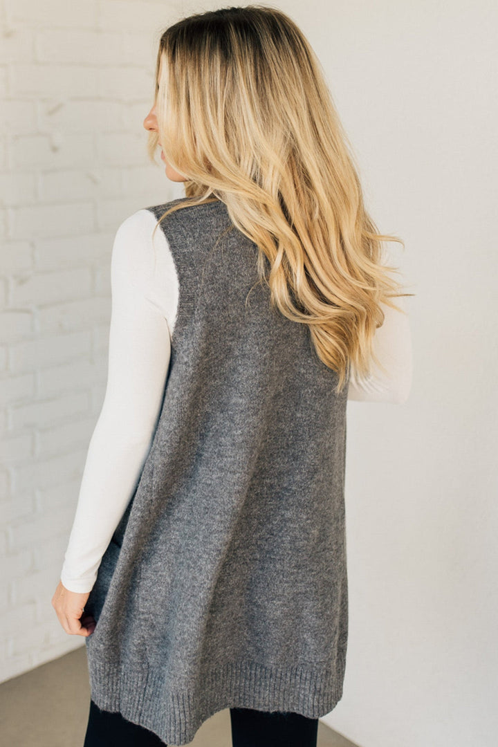 Scarlett Stylish Long Sweaters with Pocket — product view