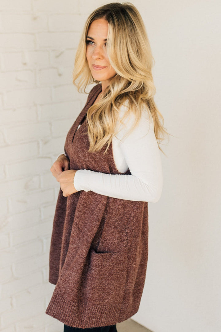 Scarlett Stylish Long Sweaters with Pocket — product view