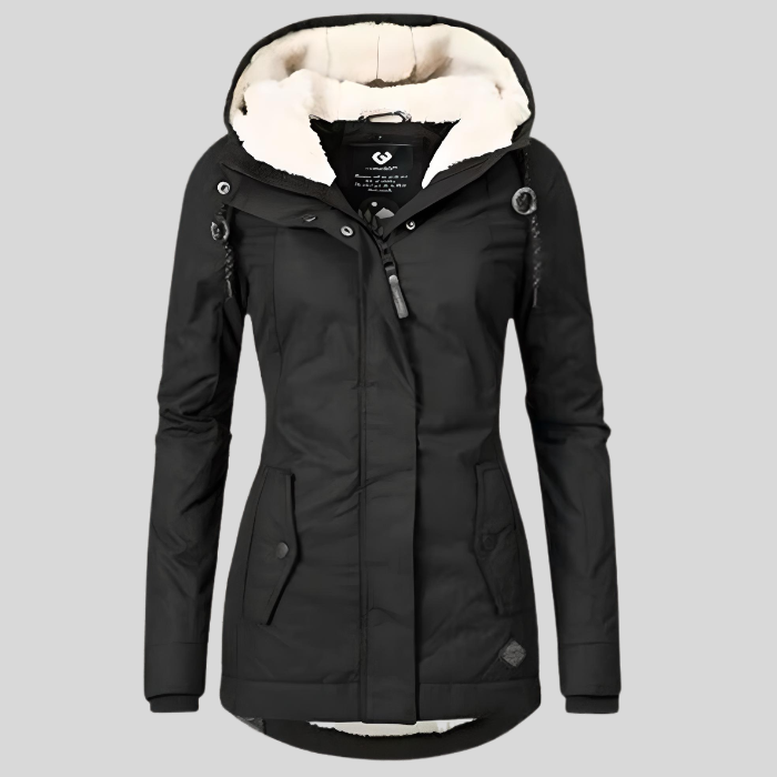 Erisca | Hooded Long Coat