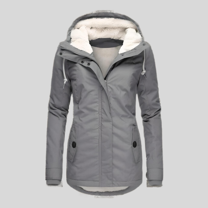 Erisca | Hooded Long Coat
