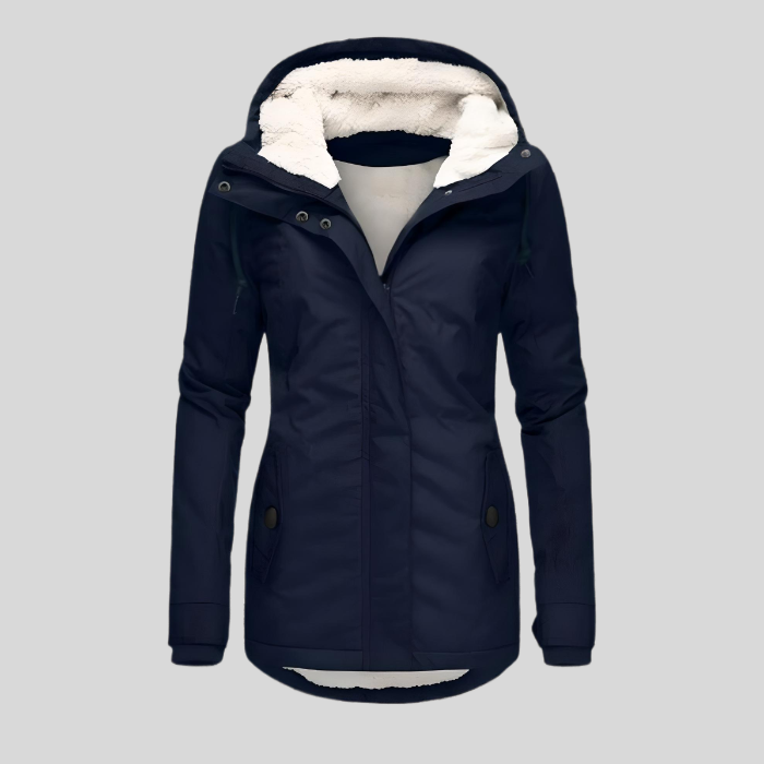 Erisca | Hooded Long Coat